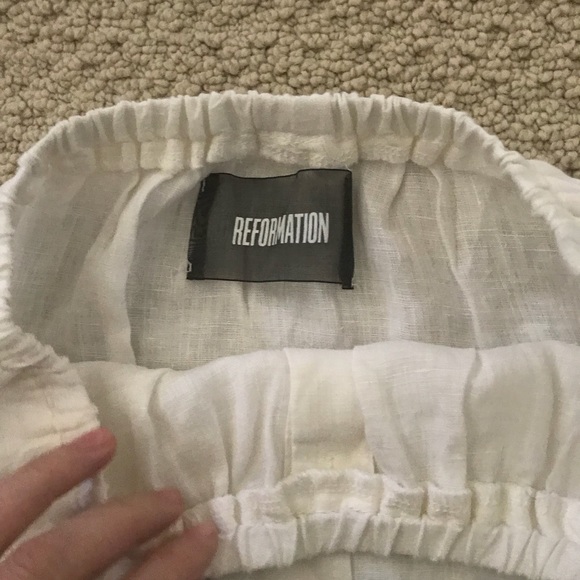 Reformation Jalisco two piece skirt and top - Picture 6 of 8